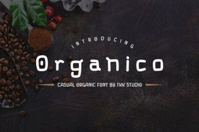 Organico - casual organic font