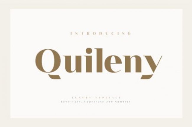 Quileny Font