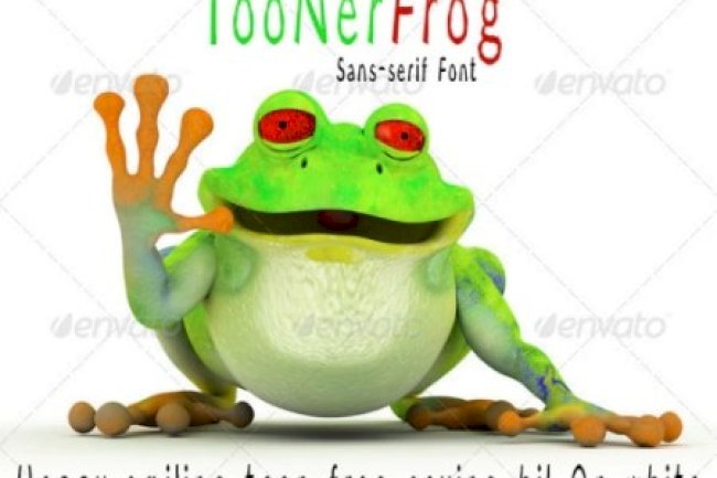 Toonerfrog Font