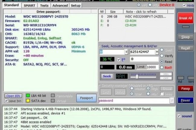 Victoria for Windows 5.35