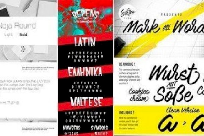 Fonts Bundle 3
