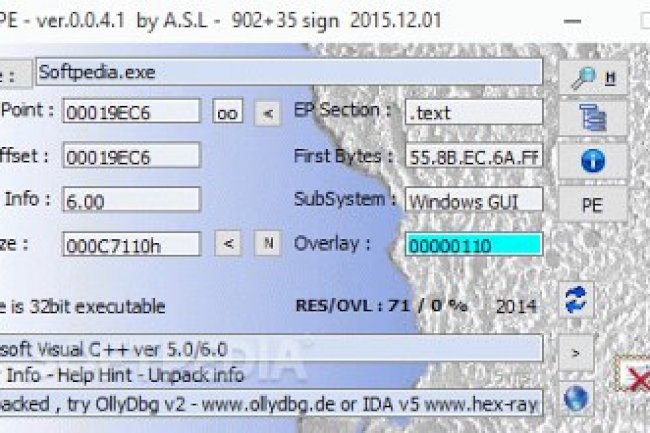 Exeinfo PE v0.0.6.7