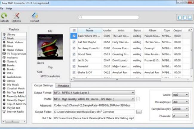 Easy M4P Converter 6.8.5 Multilingual