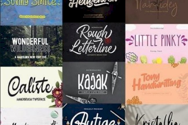 Super Fonts Pack Master Vol. 6 - 40 Fonts
