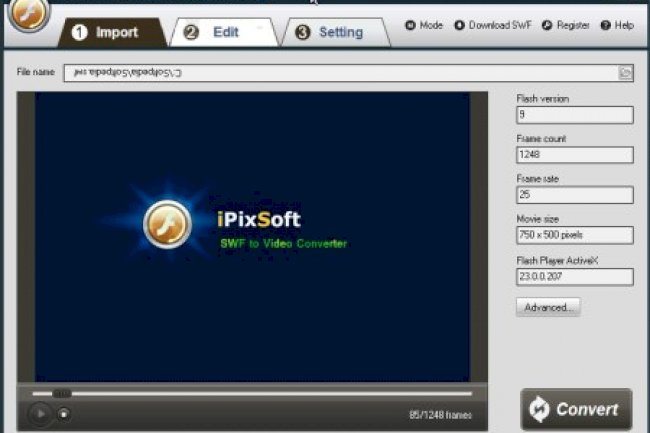 iPixSoft SWF to Video Converter 4.2.0