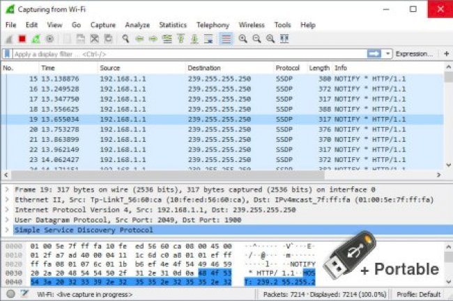 Wireshark v4.6.0 + Portable