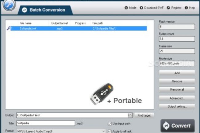 ThunderSoft Flash to MP3 Converter 3.7.0 + Portable