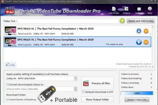 ChrisPC VideoTube Downloader Pro v15.25.0718 + Portable