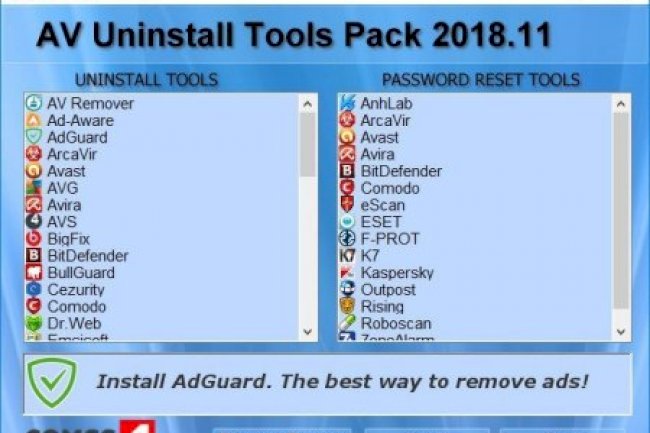 AV Uninstall Tools Pack 2021.05