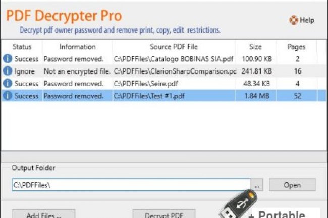 PDF Decrypter Pro 4.5.1 + Portable