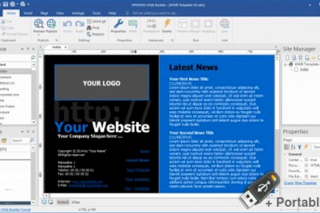 WYSIWYG Web Builder v19.2.1 + Portable