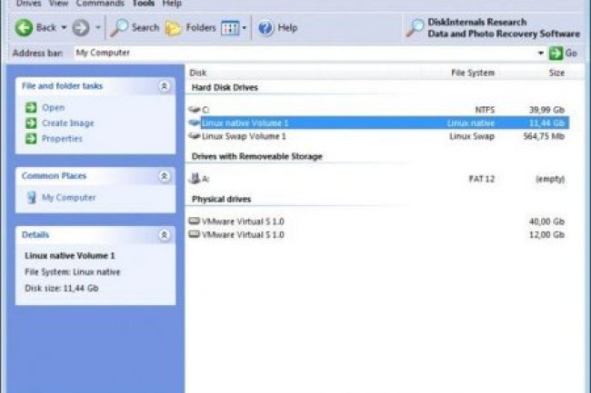DiskInternals Linux Reader v4.24.0