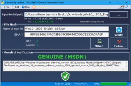 Windows and Office Genuine ISO Verifier v11.11.33.22