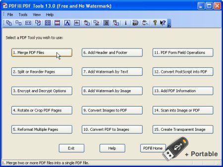 PDFill PDF Tools Free 15.0 Build 4
