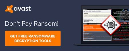 Avast Ransomware Decryption Tools v1.0.0.708