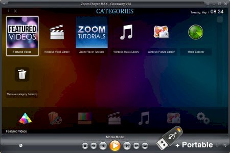 Zoom Player MAX 16.5 Build 1650 + Portable