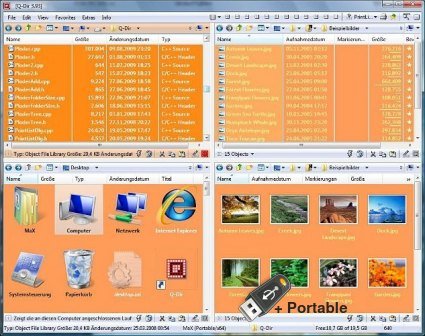 Q-Dir 9.89 Multilingual + Portable