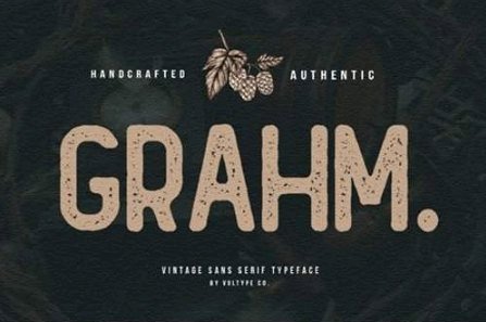 GRAHM Vintage Sans Serif