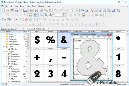 FontCreator Professional v14.0.0.2853 + Portable