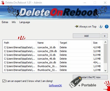 Delete.On.Reboot v3.31 + Portable