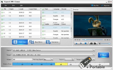 Tipard DVD Cloner 6.2.38 + Portable