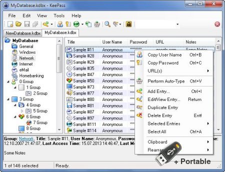 KeePass Password Safe v3.65.1 + Portable