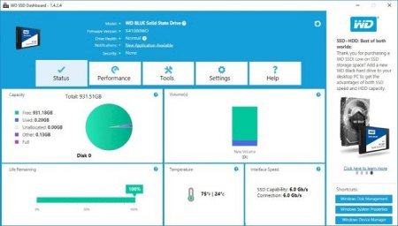 Western Digital WD SSD Dashboard v6.0.2.10