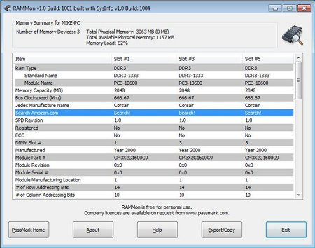 RAMMon v3.1 Build 1000