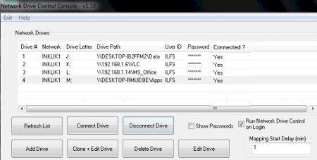 Network Drive Control v1.65