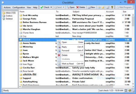 CheckMail 5.21.7