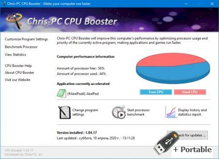 Chris-PC CPU Booster v1.24.24 + Portable