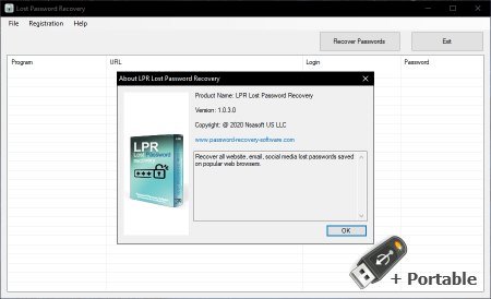 LPR Lost Password Recovery 1.0.3.0 + Portable