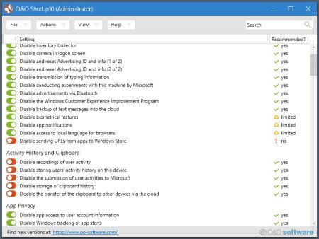 O&O ShutUp10++ v1.9.1434.390 Multilingual