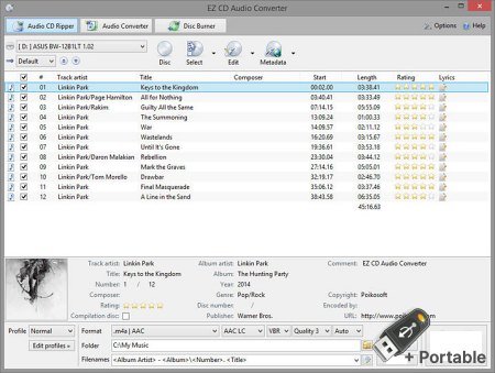 EZ CD Audio Converter v11.3.0.1 + Portable