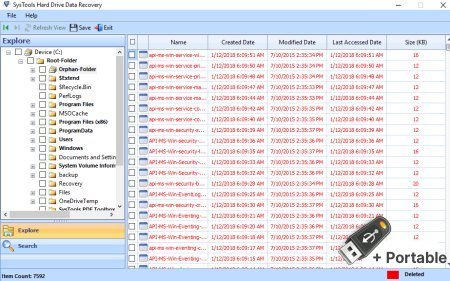 SysTools Hard Drive Data Recovery 17.0 + Portable