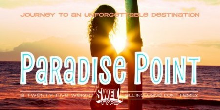 Paradise Point Font Family