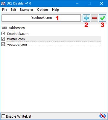 URL Disabler v1.1 Multilingual