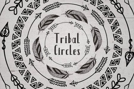  63 Tribal Circles Logo & Badge