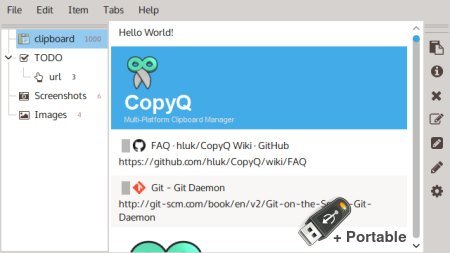 CopyQ v8.0.0 Multilingual + Portable