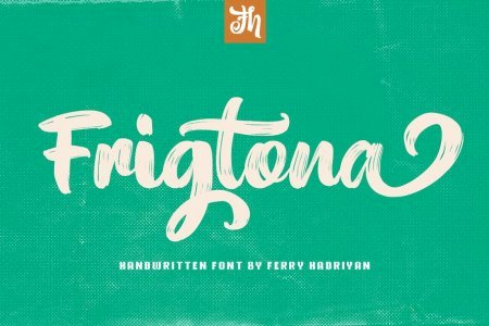 Frigtona - Handwritten Font