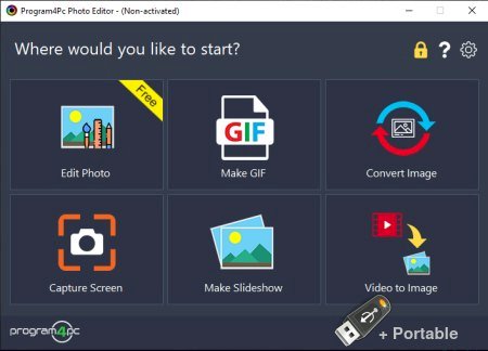 Program4Pc Photo Editor 7.6 + Portable
