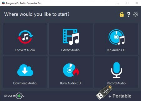 Program4Pc Audio Converter Pro 7.8 + Portable