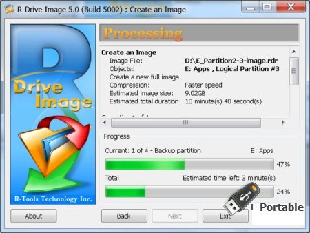R-Drive Image v7.0 Build 7003 + BootCD + Portable
