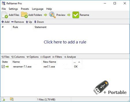 ReNamer Pro 7.2 + Portable