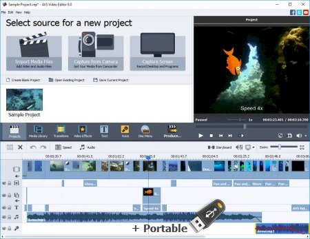 AVS Video Editor v9.6.2.391 + Portable