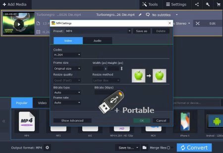 Movavi Video Converter Premium v22.4.0 (x86/x64) + Portable