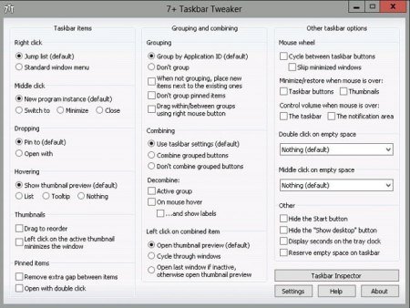 7+ Taskbar Tweaker v5.13 Multilingual