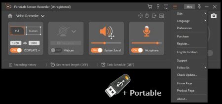 FoneLab Screen Recorder 1.3.36 + Portable