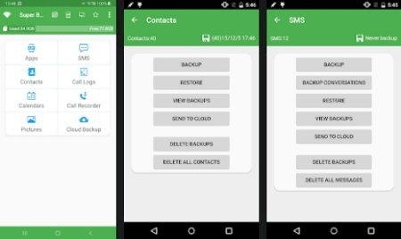 Super Backup Pro: SMS & Contacts v2.3.28 build 160 [Premium Mod]