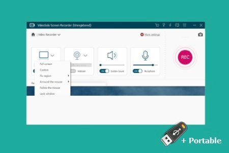 VideoSolo Screen Recorder 1.2.22 + Portable